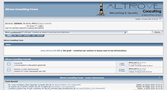 Desktop Screenshot of forum.altrove.info